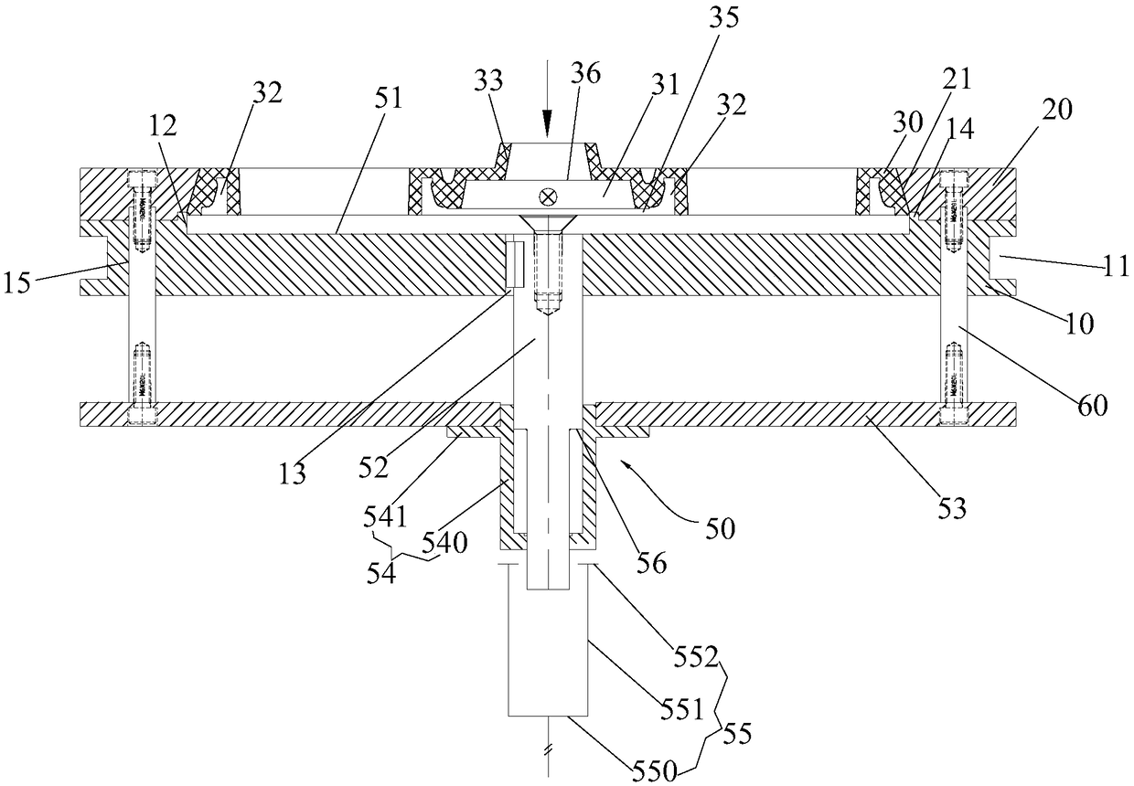 Casting device and casting method thereof