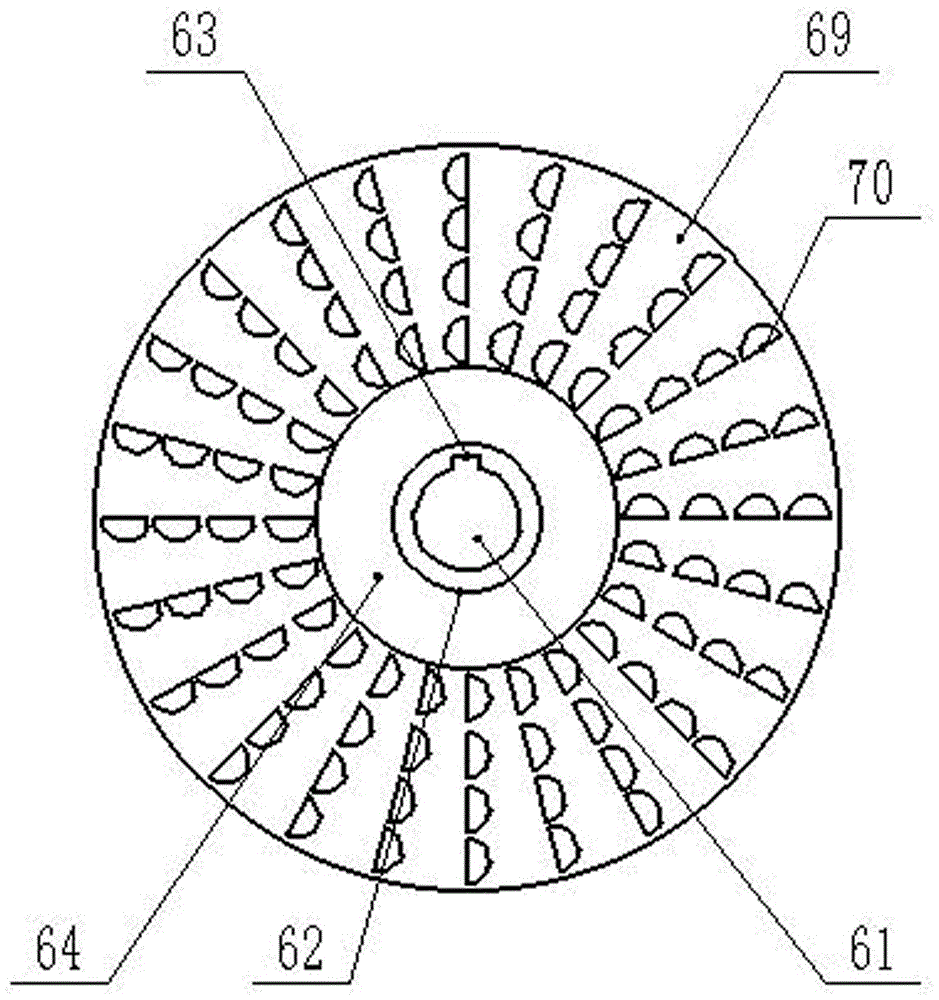 Stone grinding processing device