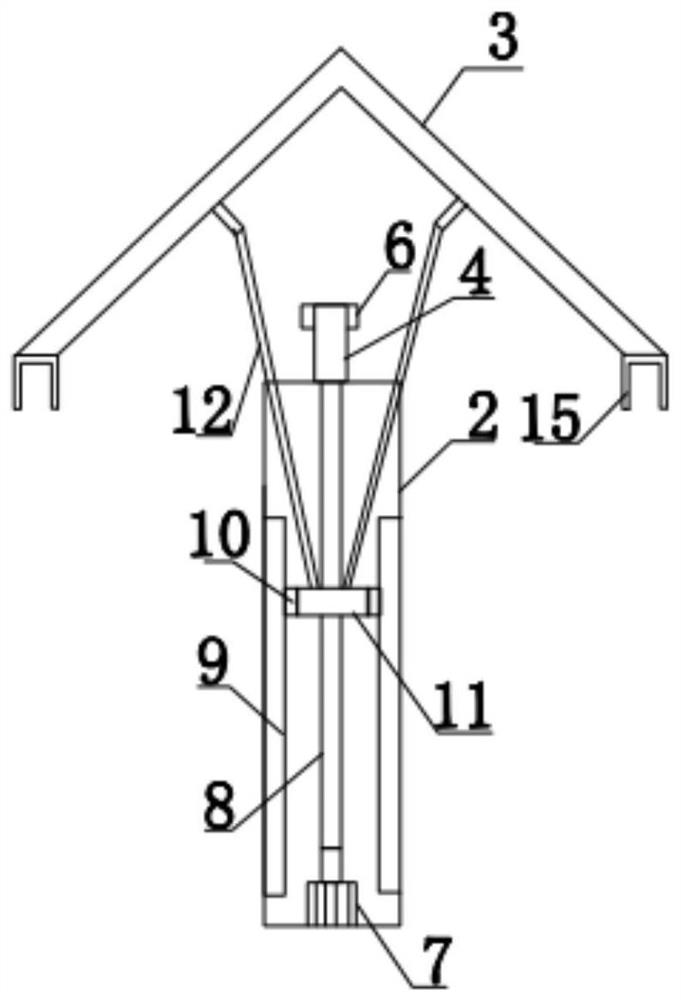 A prefabricated prefabricated house for a construction site