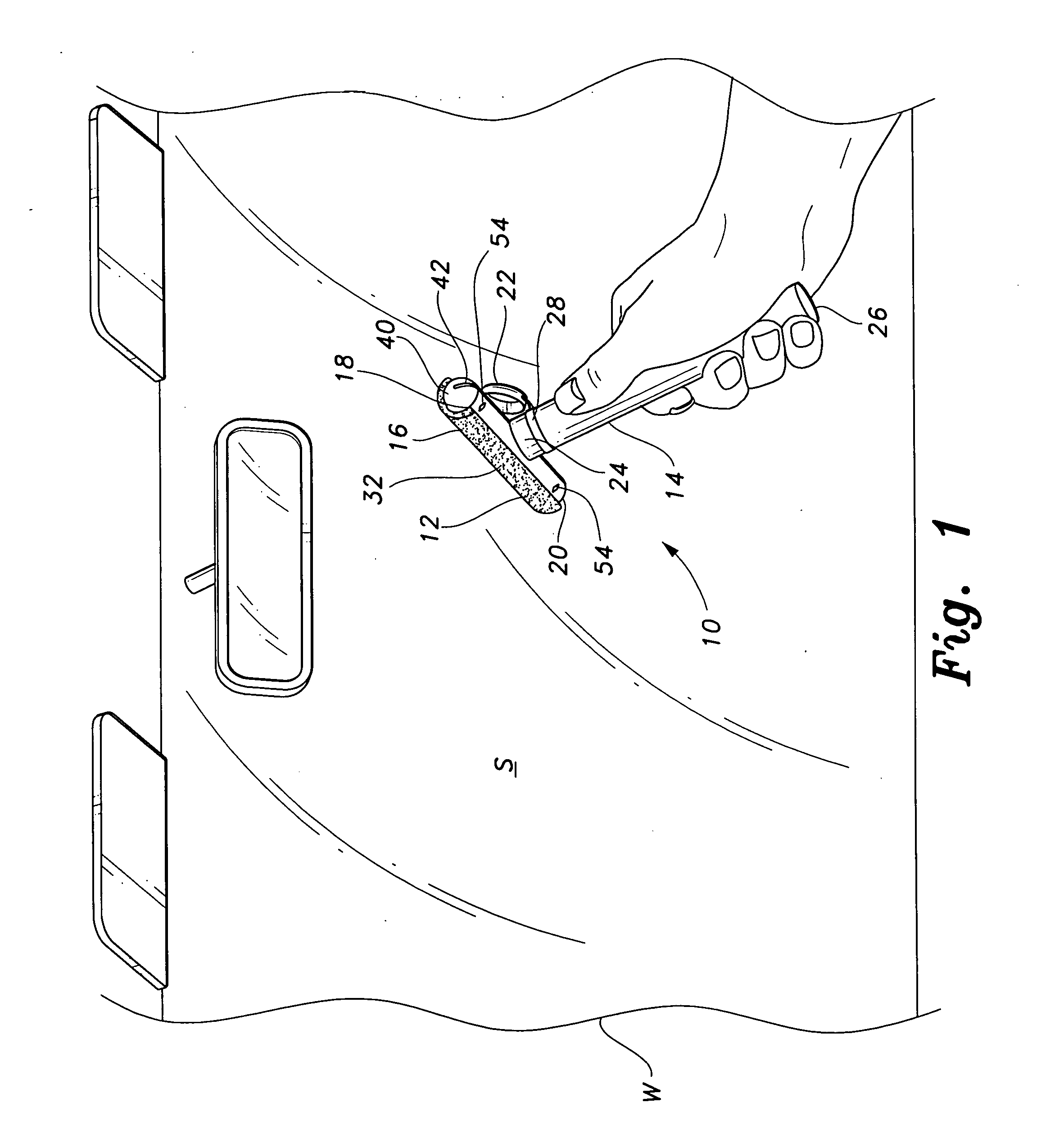 Glass cleaning tool