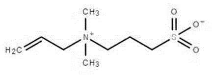 Preparation method of N,N-dimethylallyl propanesulfonate