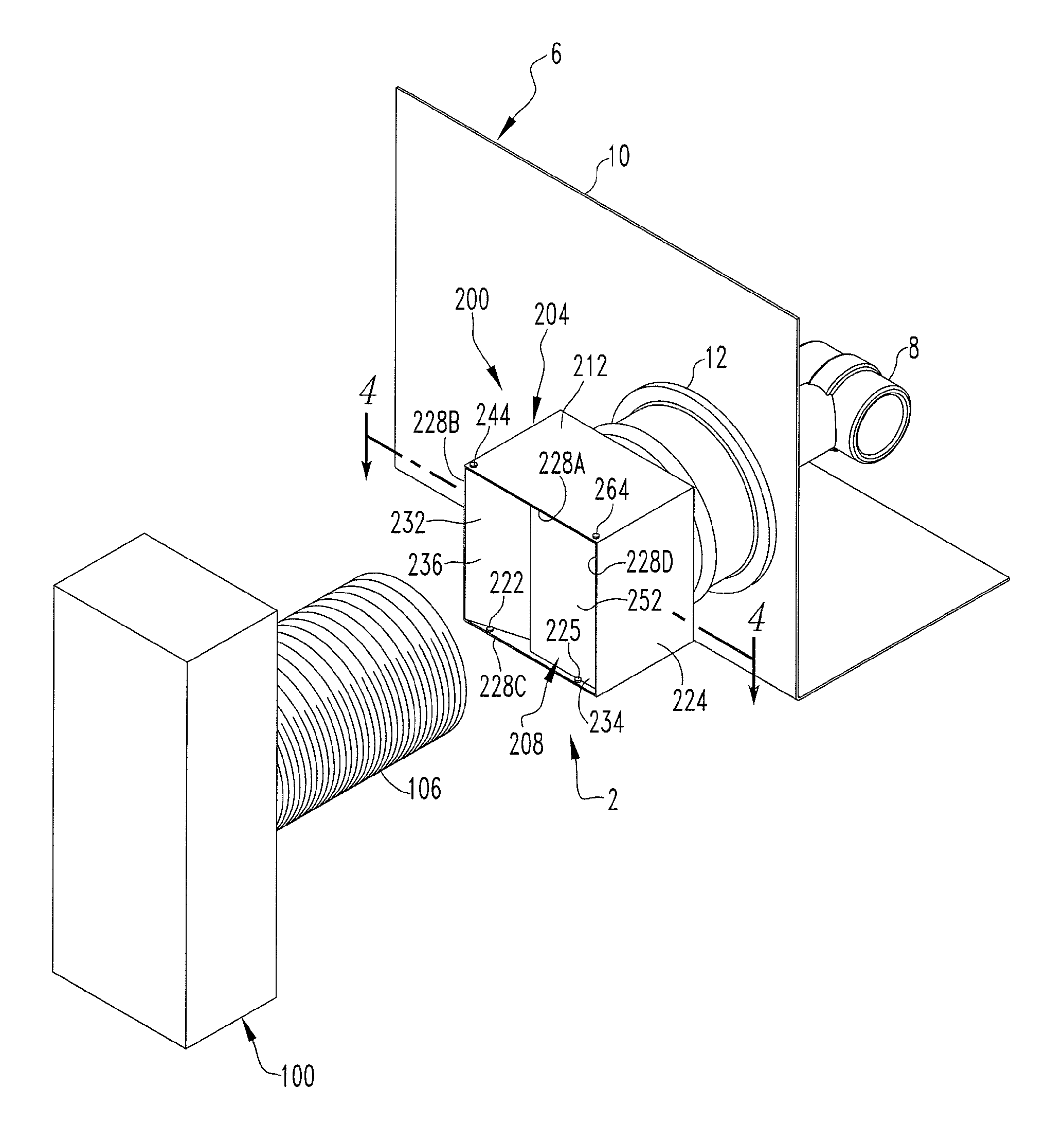 Electrical system having withdrawable electrical apparatus and shutter assembly