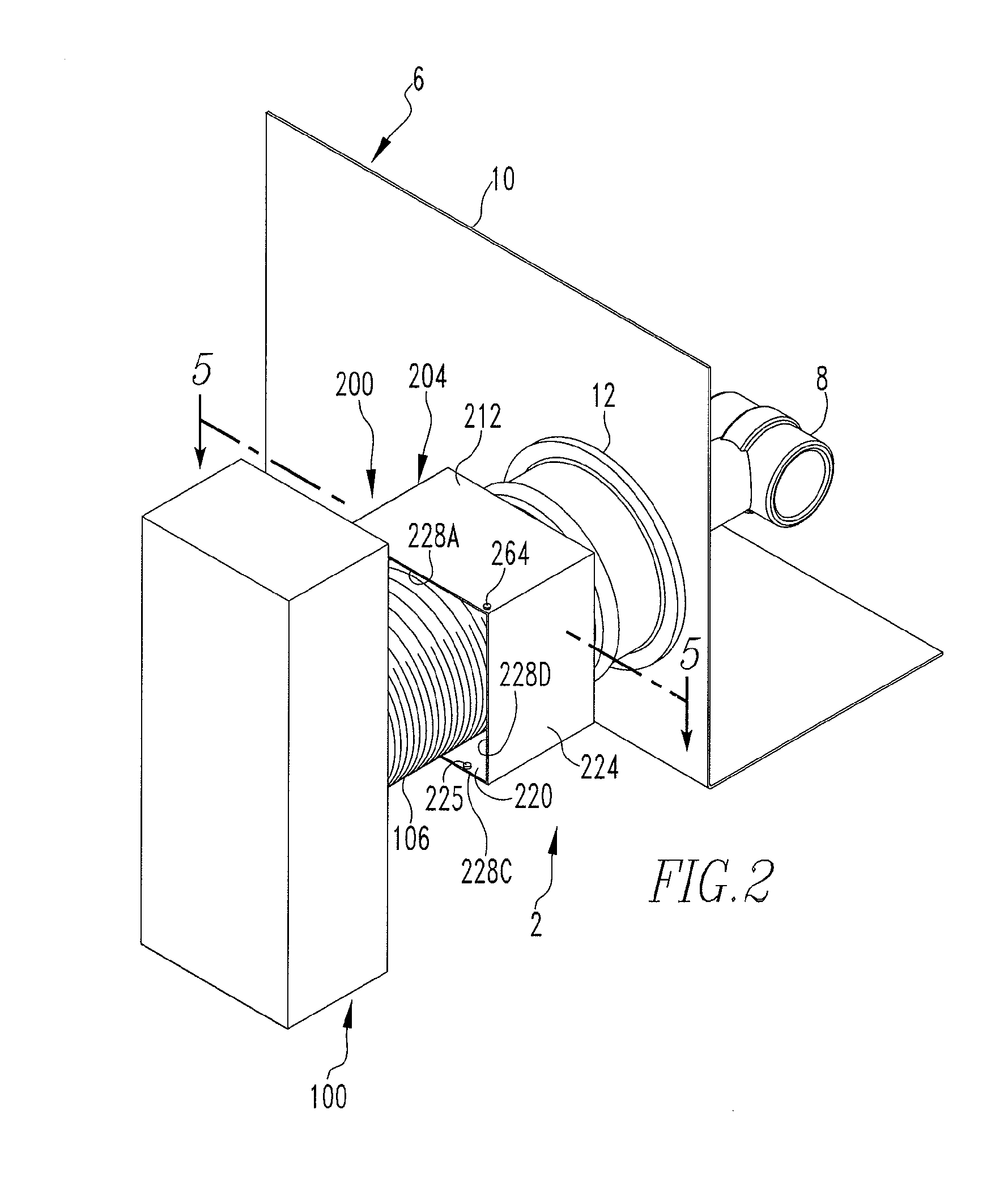 Electrical system having withdrawable electrical apparatus and shutter assembly