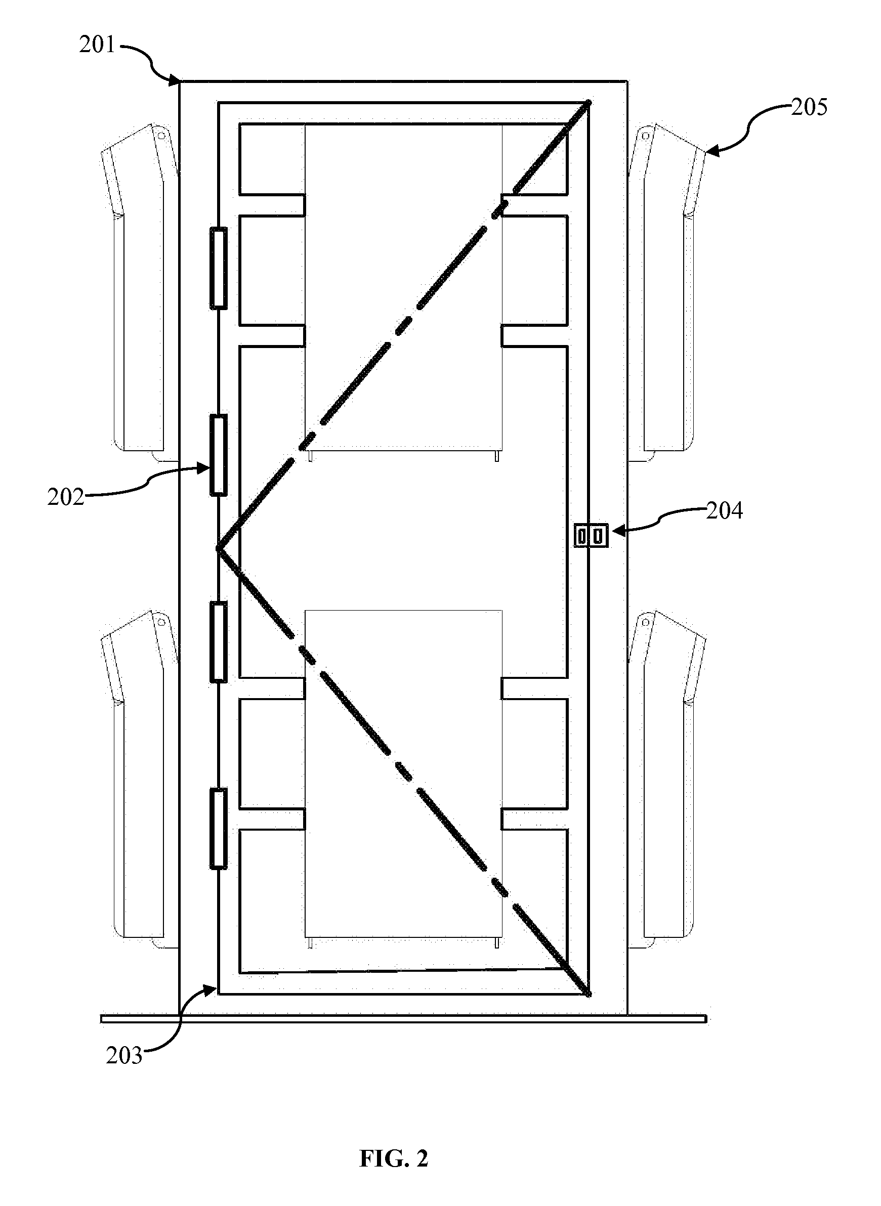 Adaptable Telecommunications Equipment Mounting Frame
