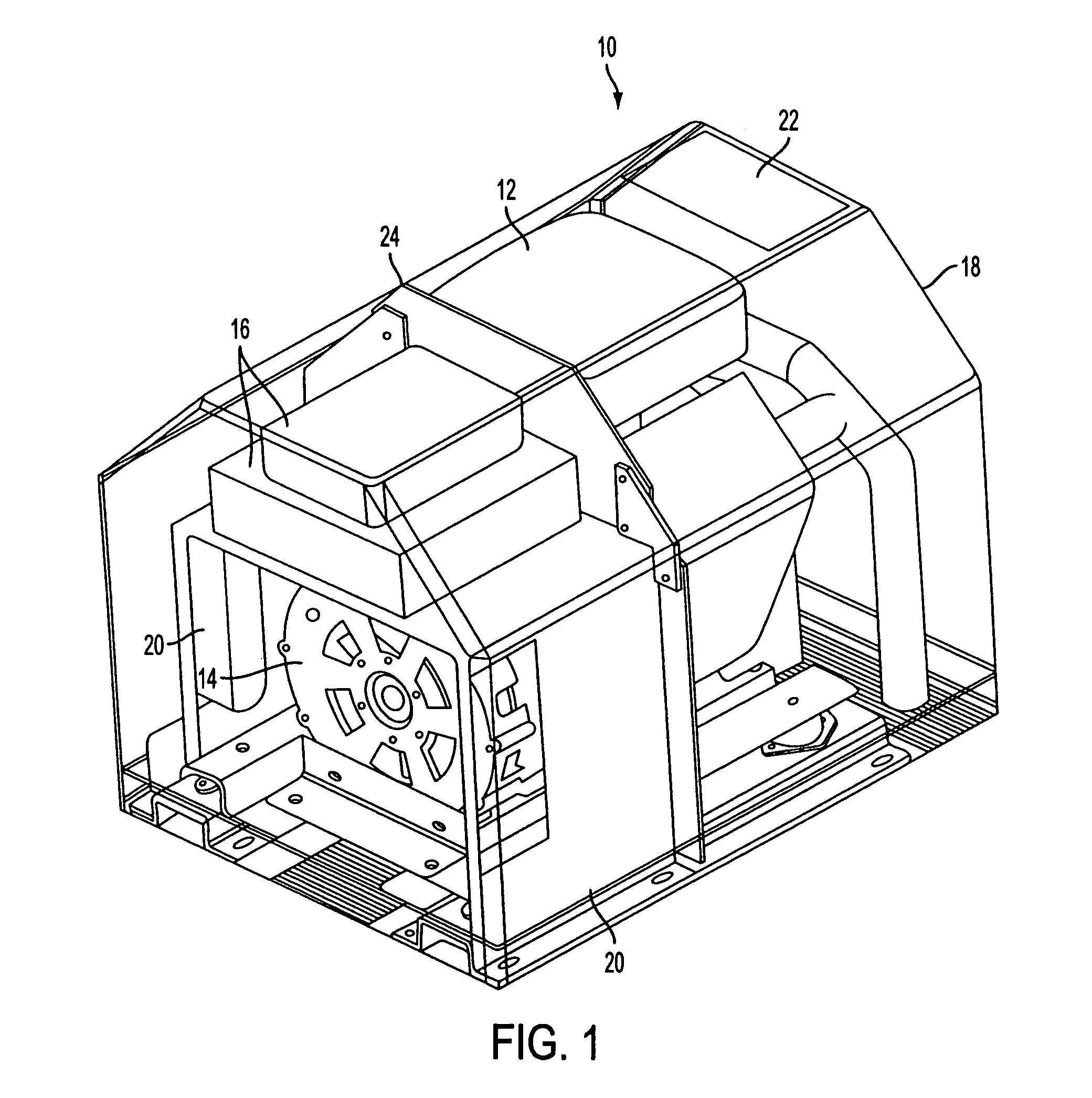Portable range extender with autonomous control of starting and stopping operations