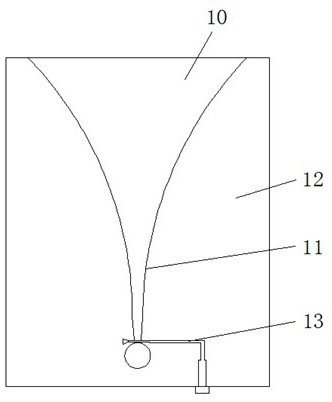 Unmanned aerial vehicle-mounted geological radar system for dam hidden danger detection and inspection method