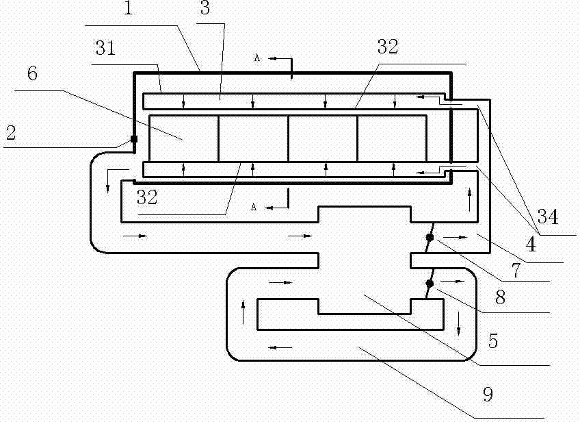 Heating insulation box for electric vehicle power battery