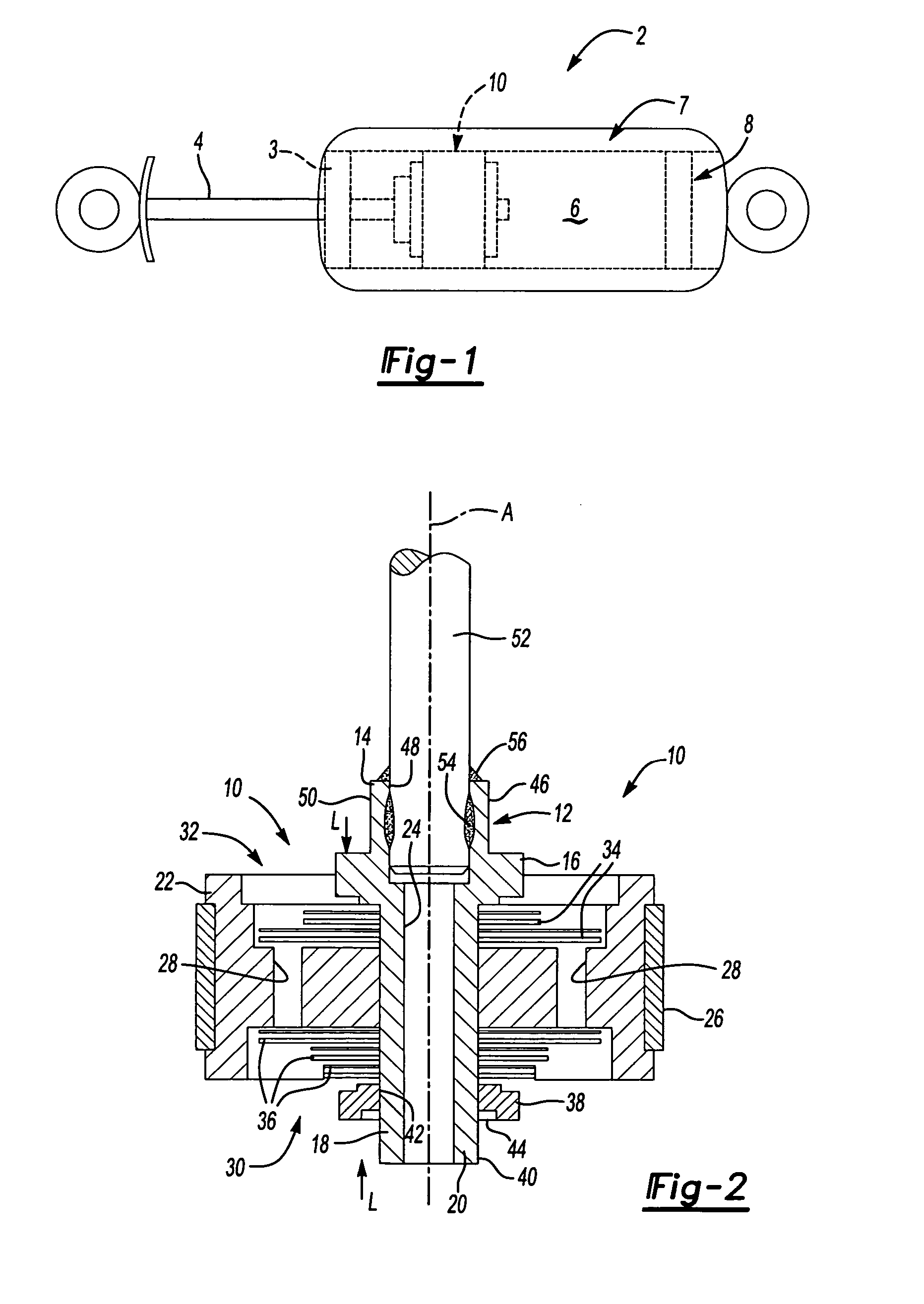 Common damper hub for valve bodies