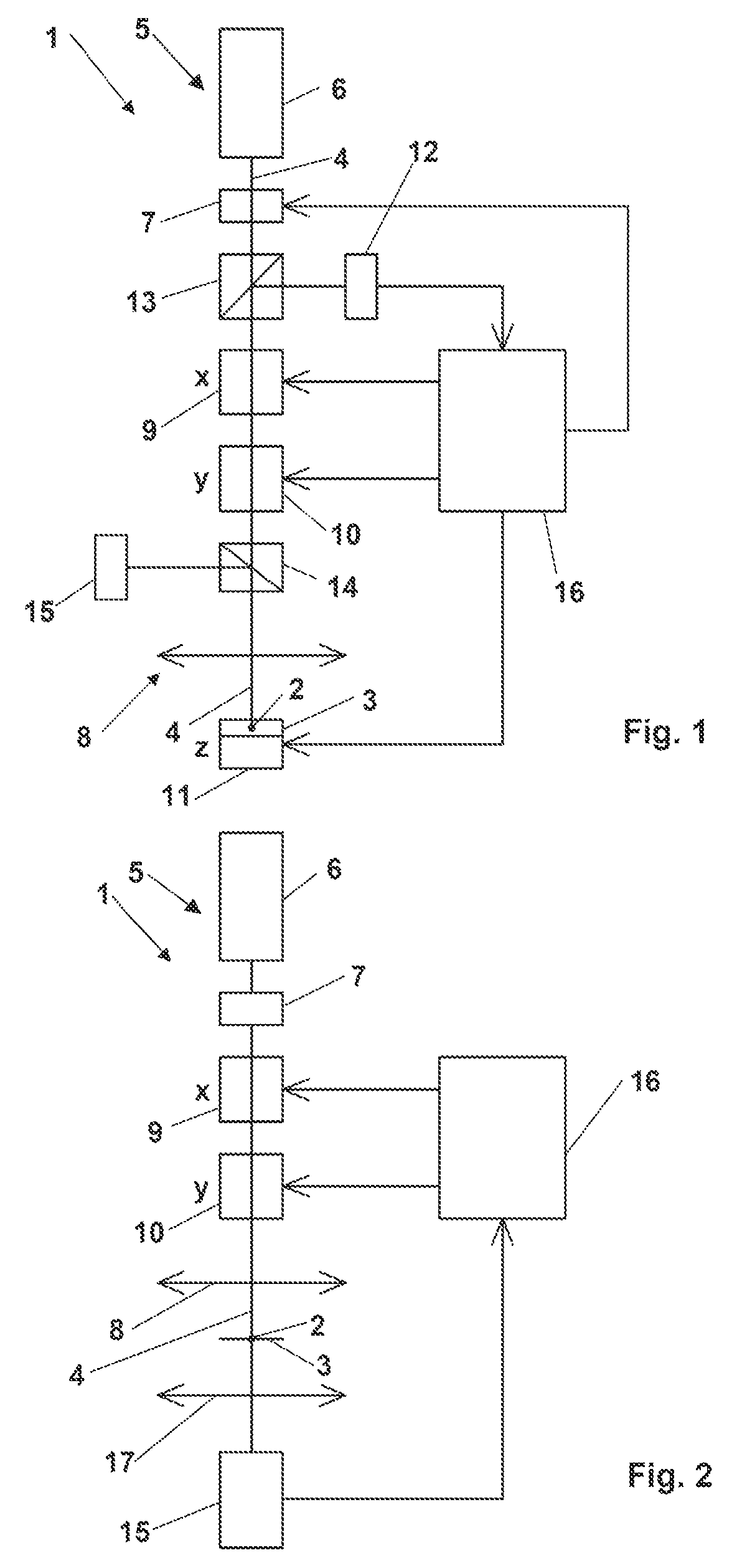Method and apparatus for tracking a particle, particularly a single molecule, in a sample