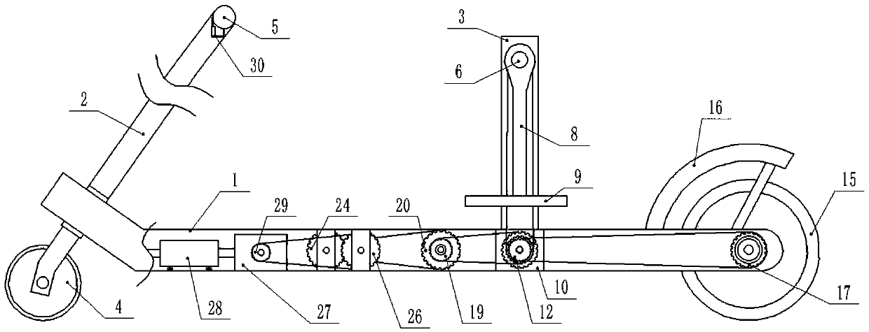 Spacewalk scooter for children