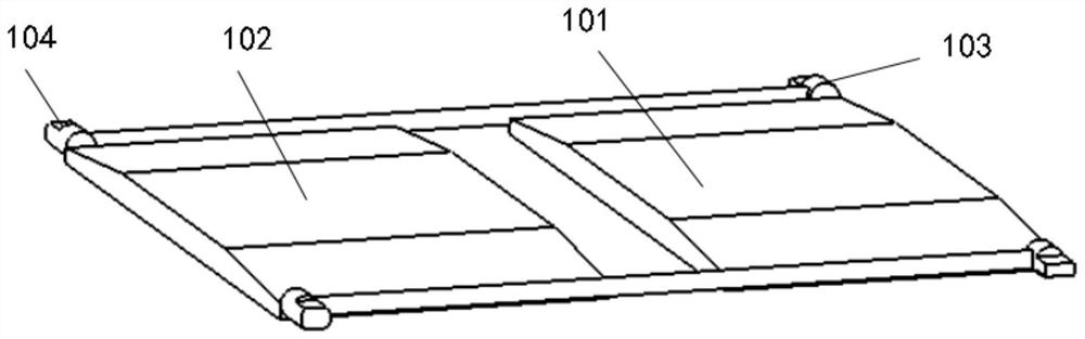 A shoe-wearing and taking-off mechanism and an automatic shoe-wearing and taking-off device