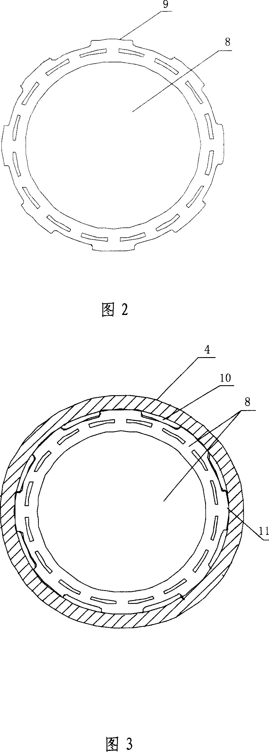 Flame-proof ball convenient for fast transferring and manufacturing method for composite material casing thereof