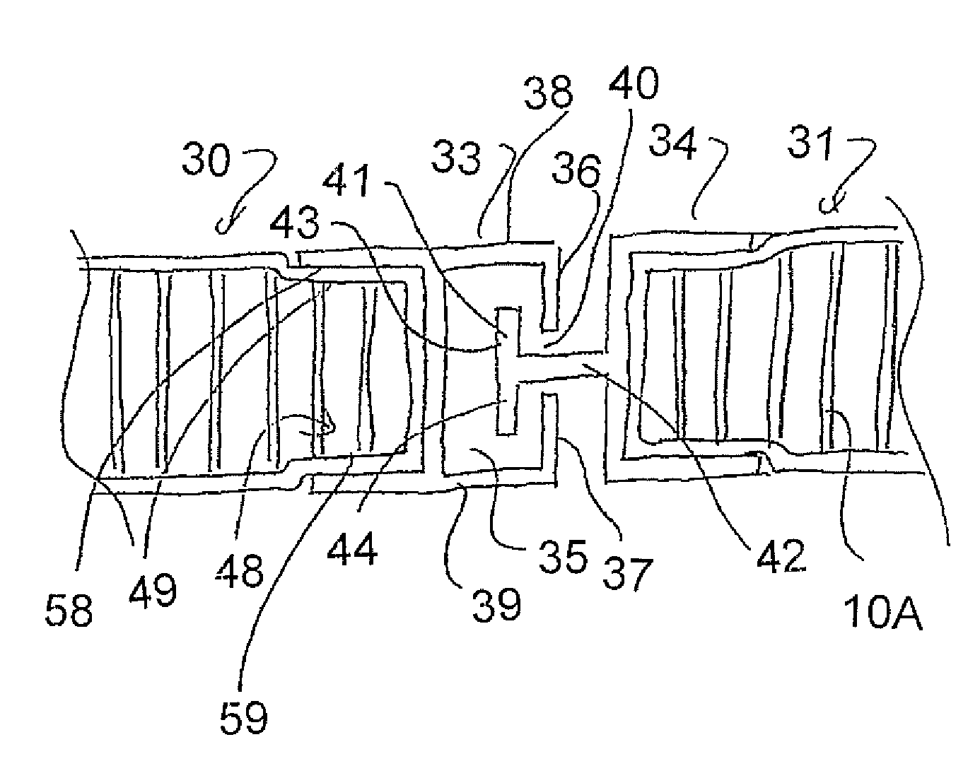 Rig mat system using panels of composite material