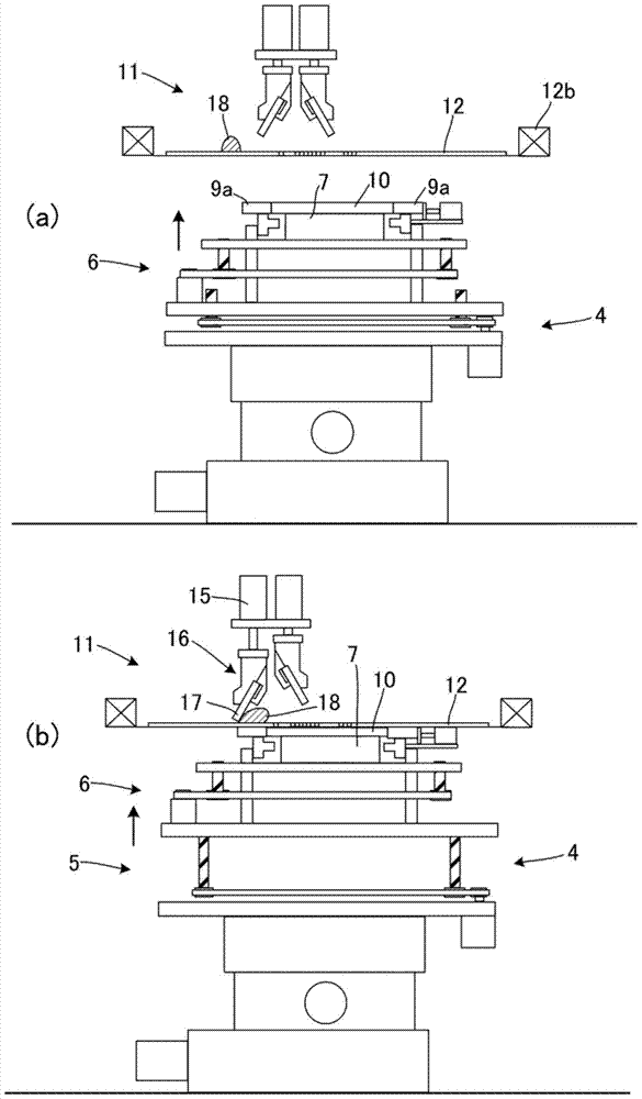 System for judging correctness of setting of printing parts in screen printing device and method for judging correctness of setting of printing parts