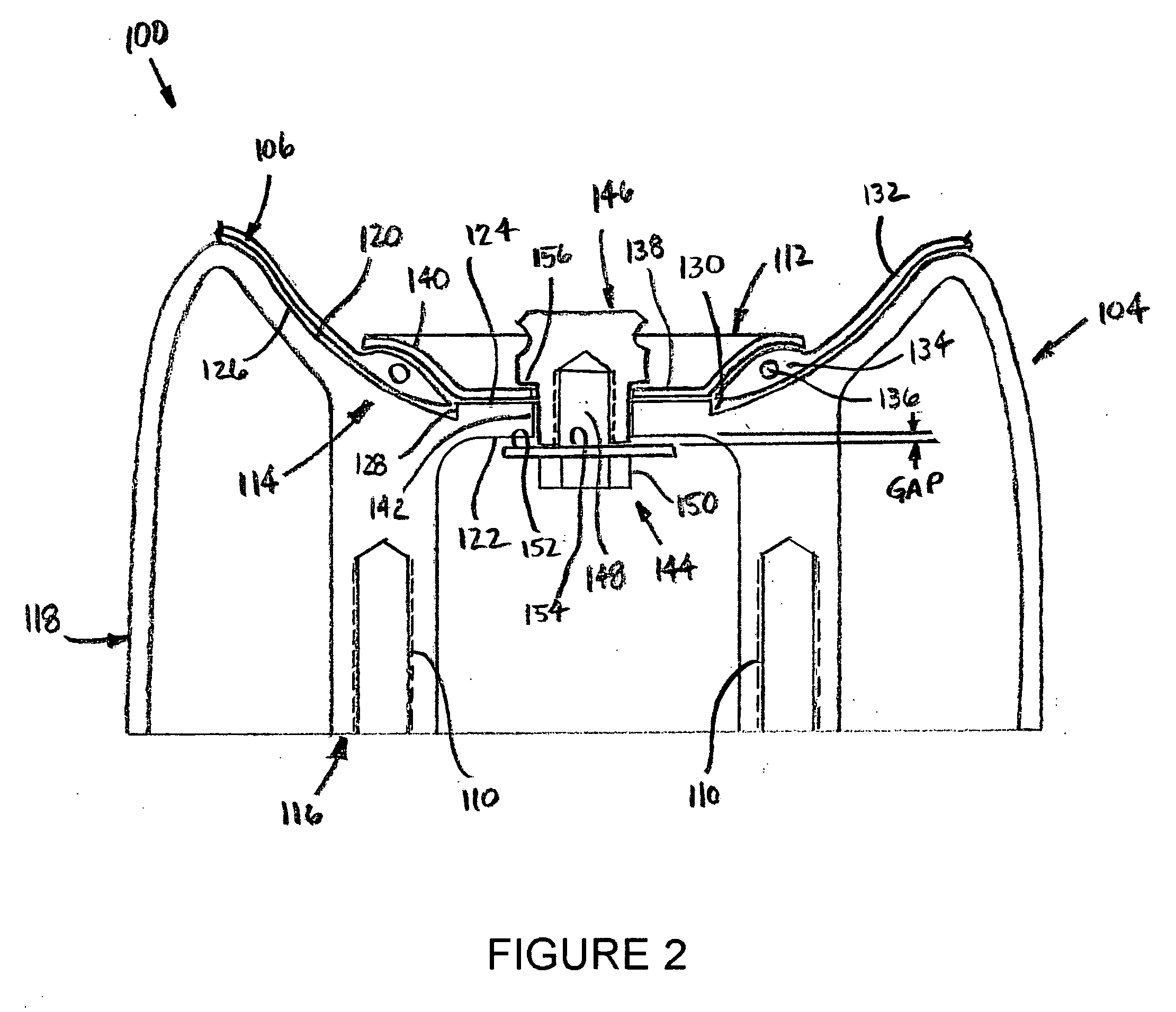 Fluid spring assembly and method