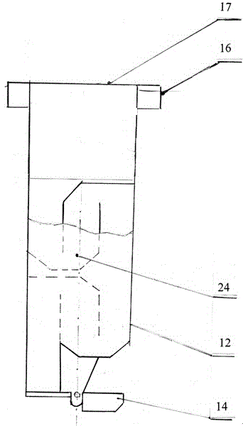 Replaceable permanently-proof combined odour-resistant floor drain core