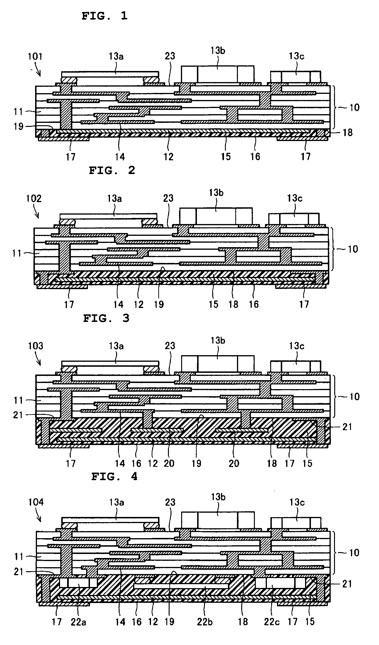 Ceramic multilayer substrate