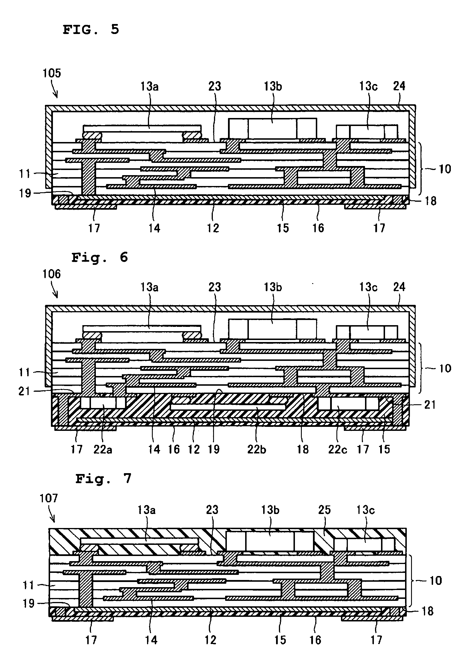 Ceramic multilayer substrate