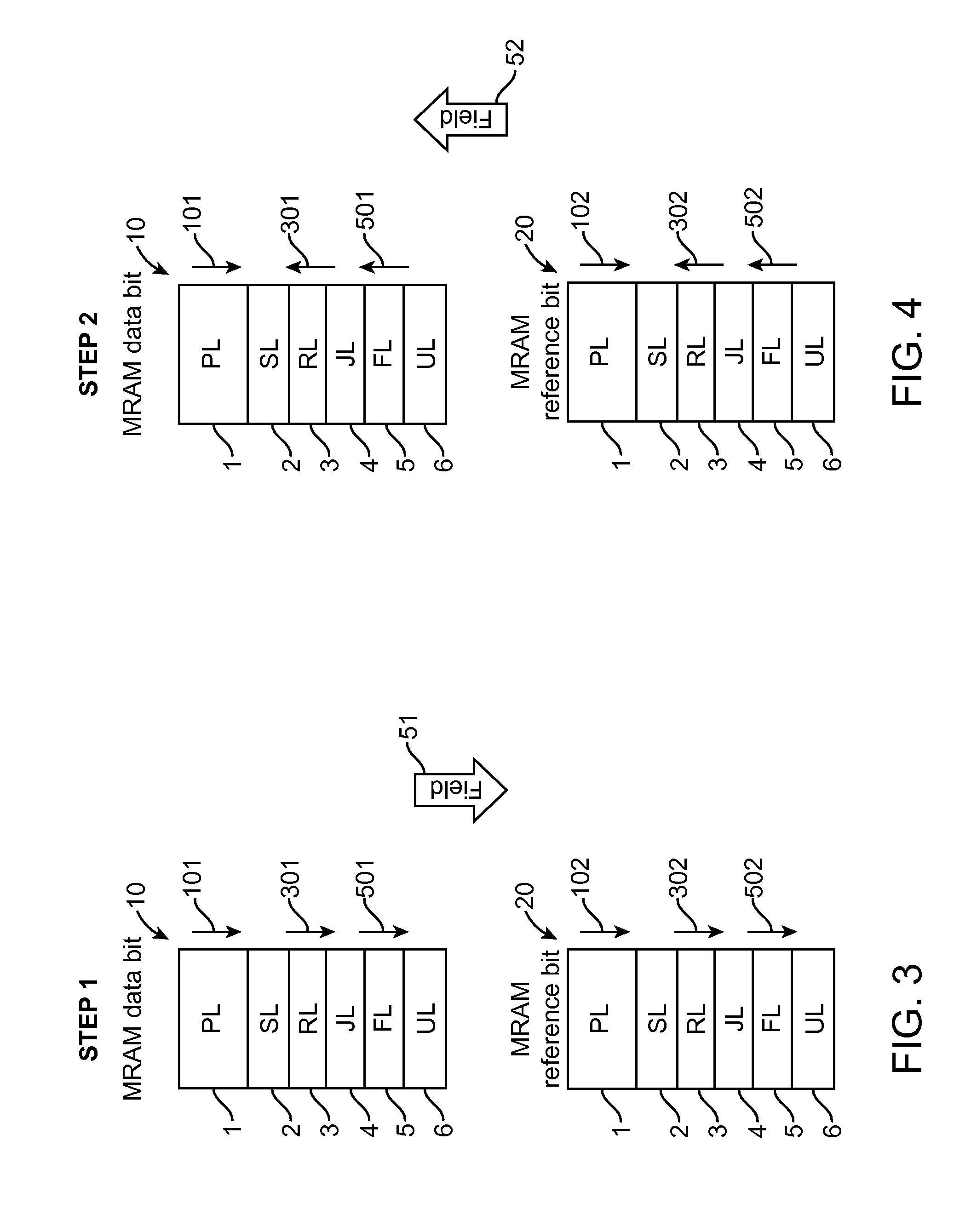 Perpendicular magnetic random access memory (MRAM) device with a stable reference cell