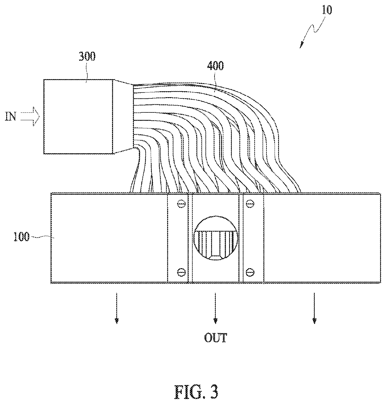 Injection device for liquid rocket