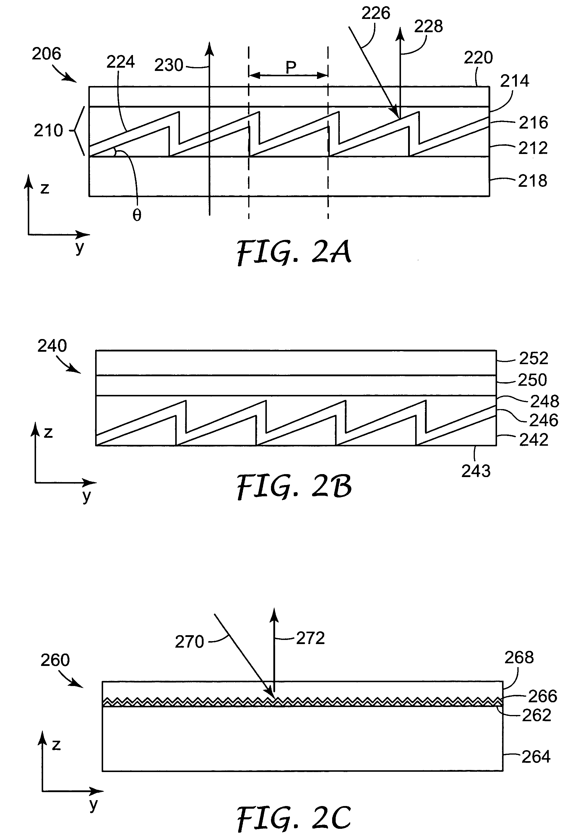 Structured transflectors for enhanced ambient and backlight operation of transmissive liquid crystal displays