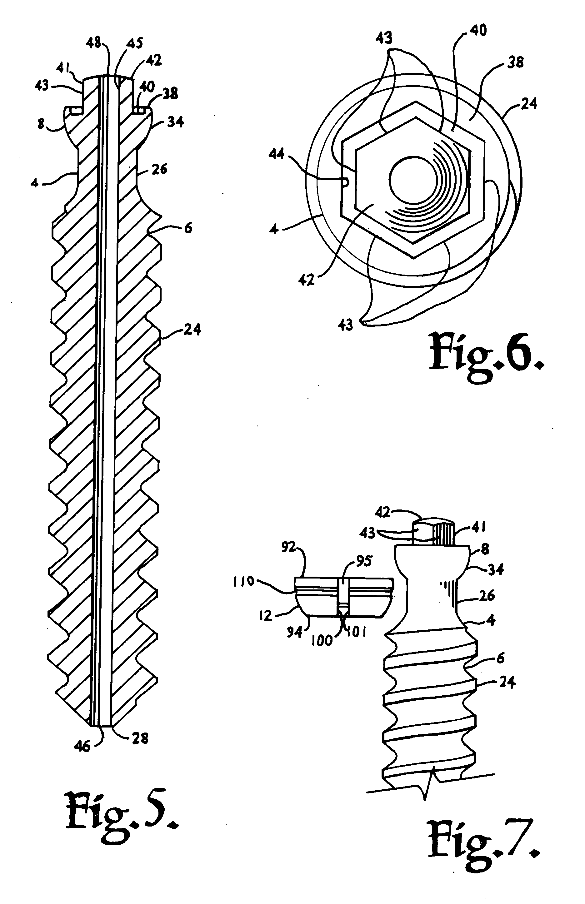 Polyaxial bone screw with compound articulation