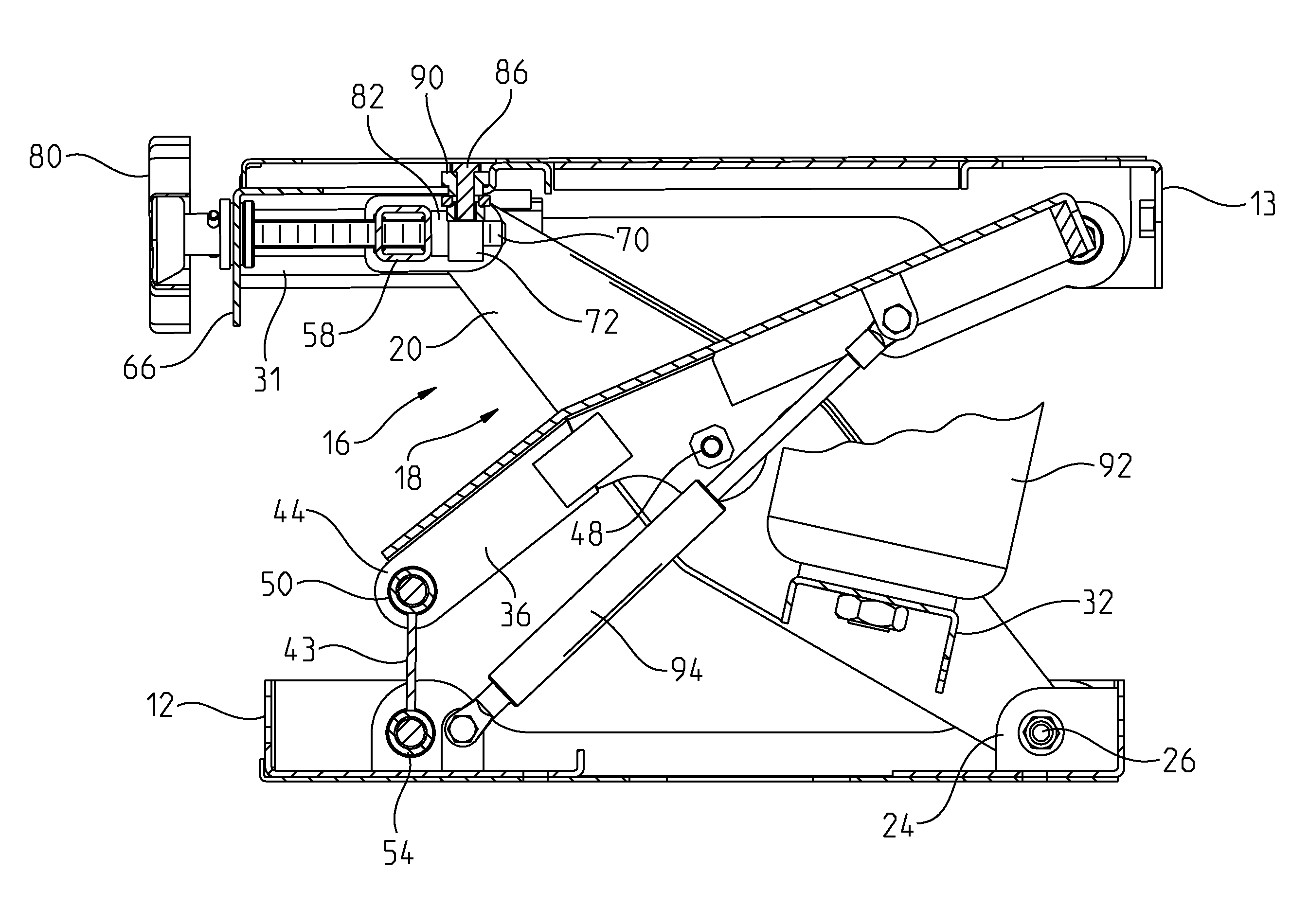 Air ride seat pedestal with independent height adjustment