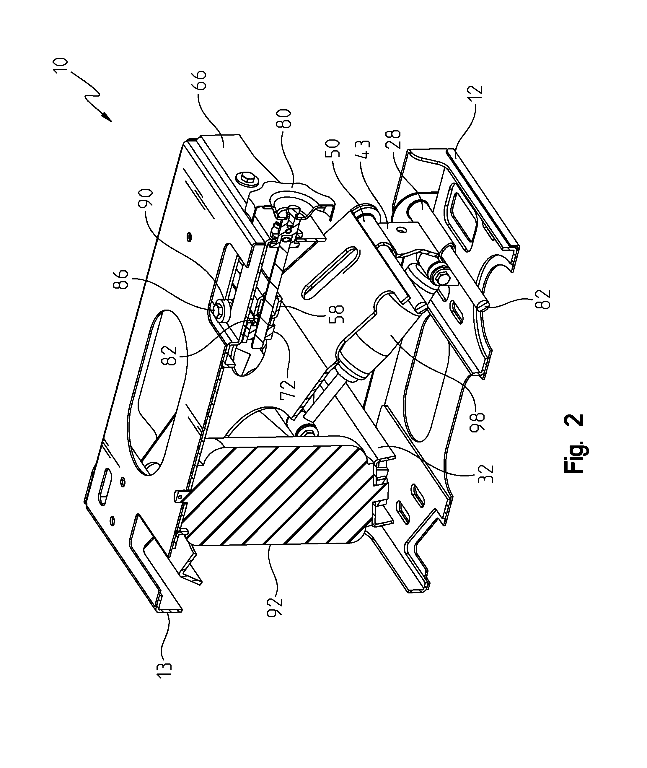 Air ride seat pedestal with independent height adjustment