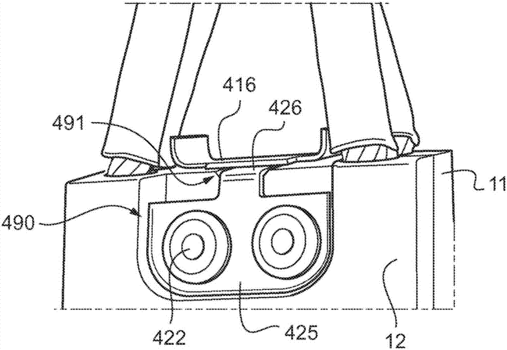 Twin brush with bearing plate