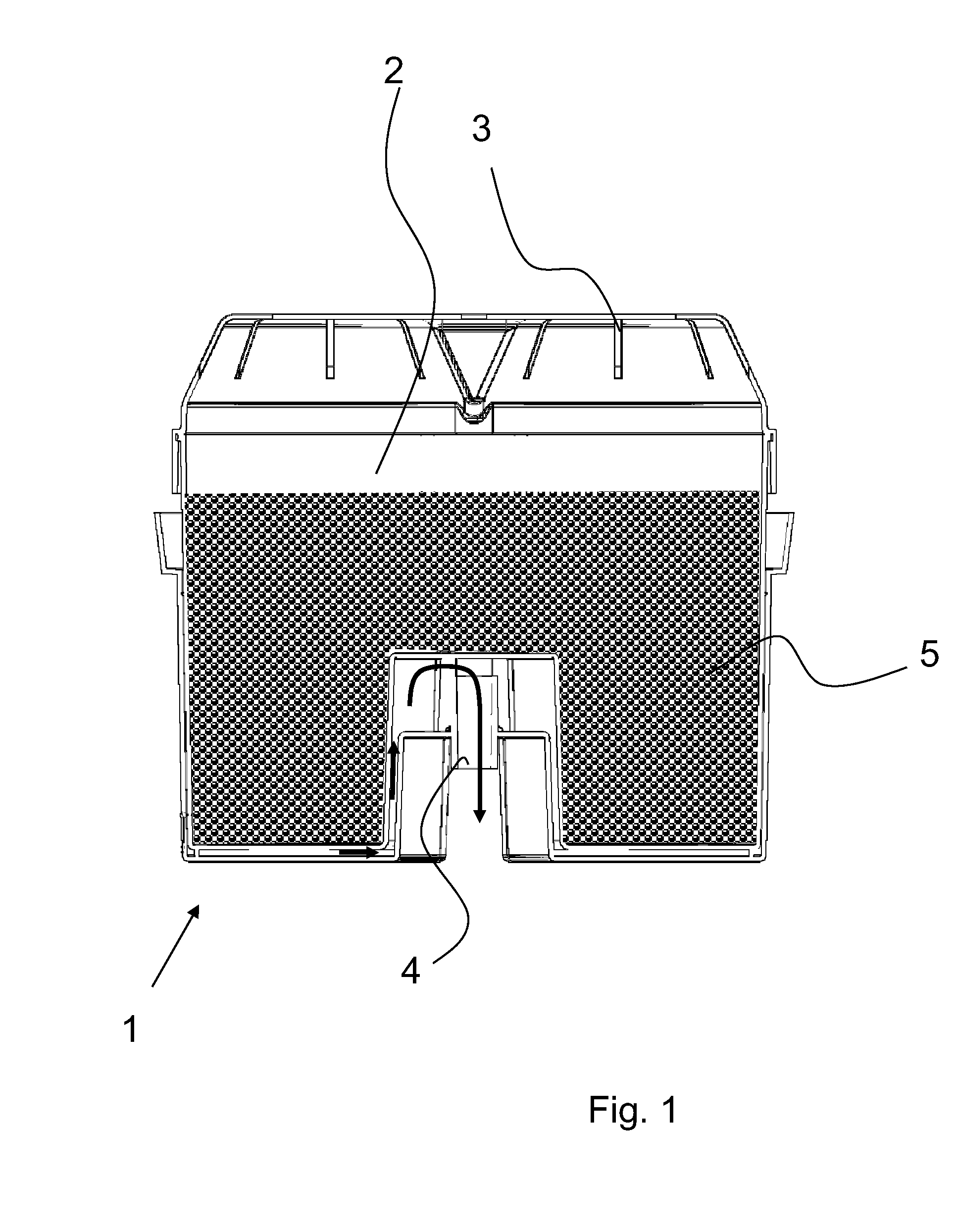 Cartridge for the Treatment of Drinking Water and Method for Purifying Drinking Water