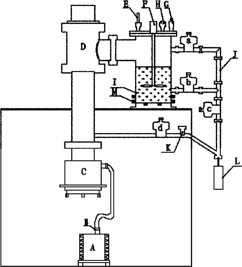 Alkali metal vacuum injecting device