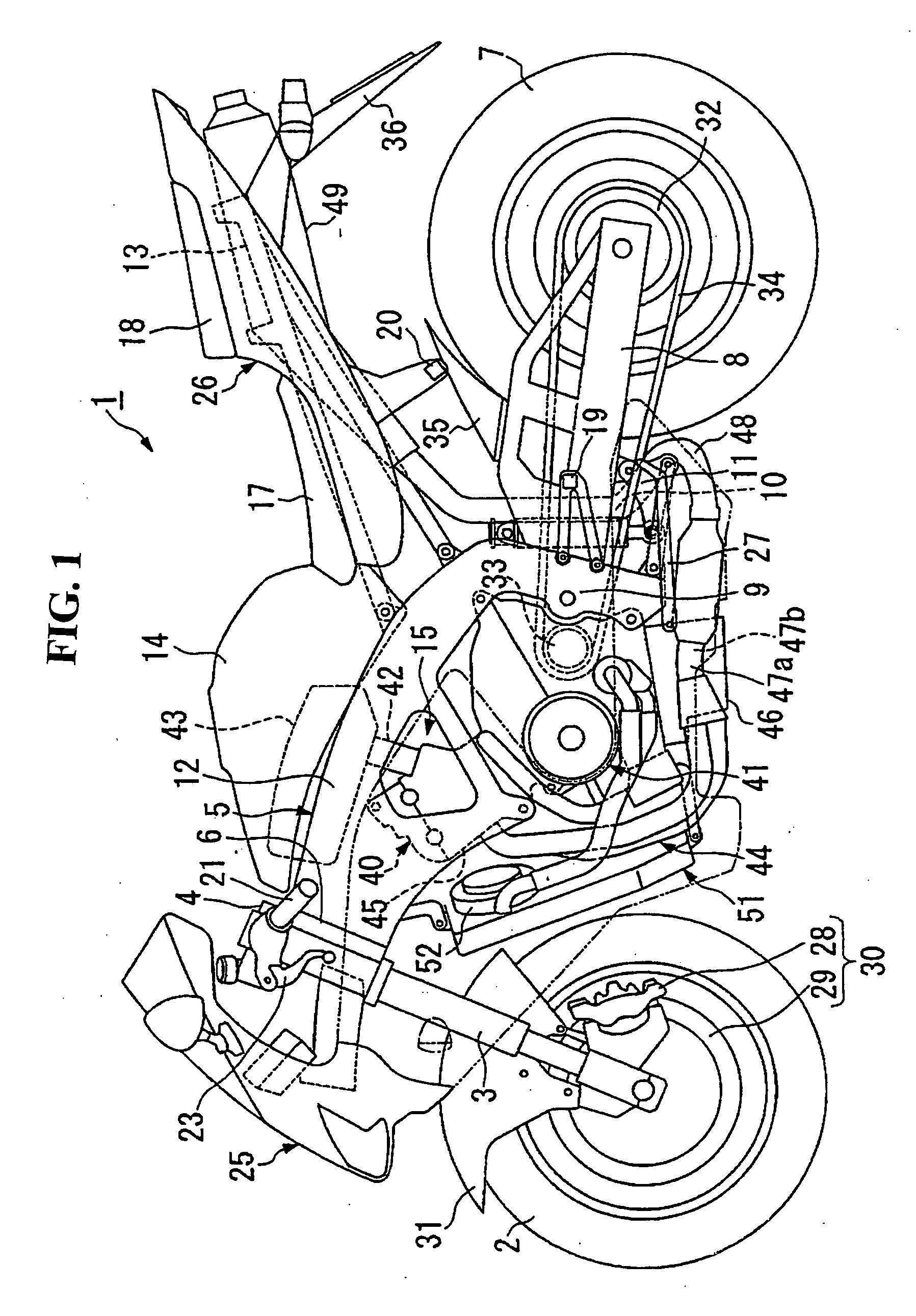 Engine crankcase structure