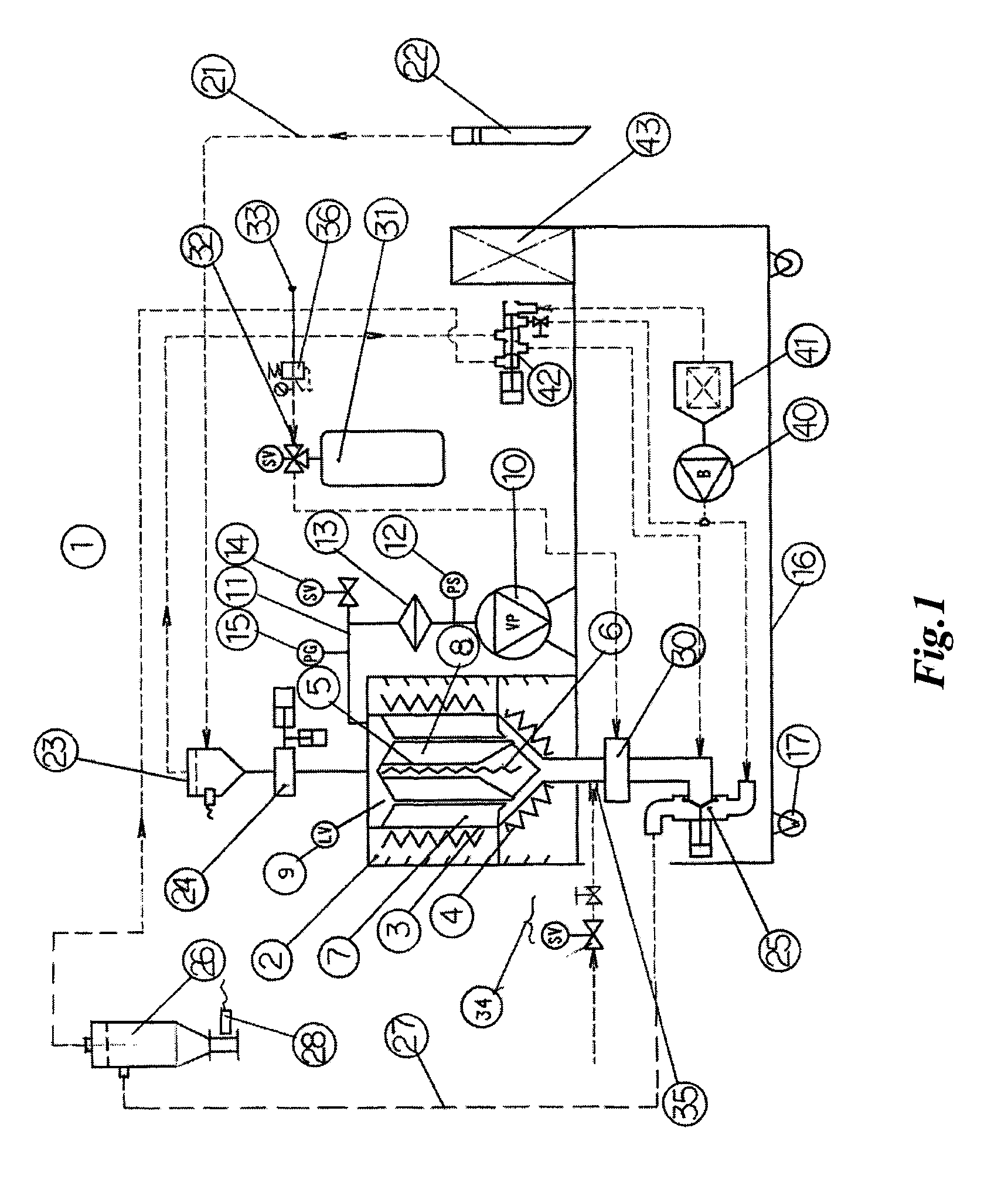 Drying apparatus under reduced pressure for plastic molding material