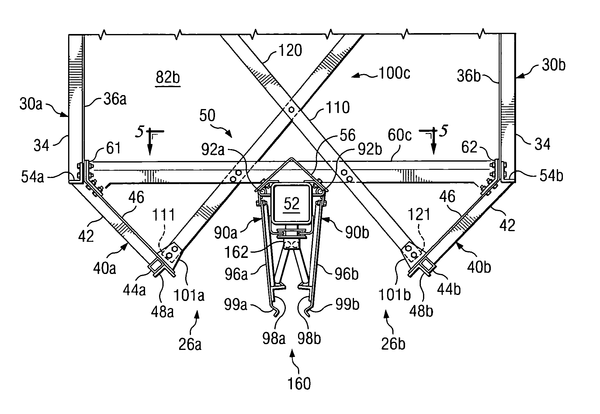 Railcar with discharge control system