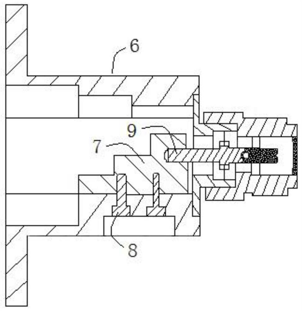 A waveguide to coaxial converter