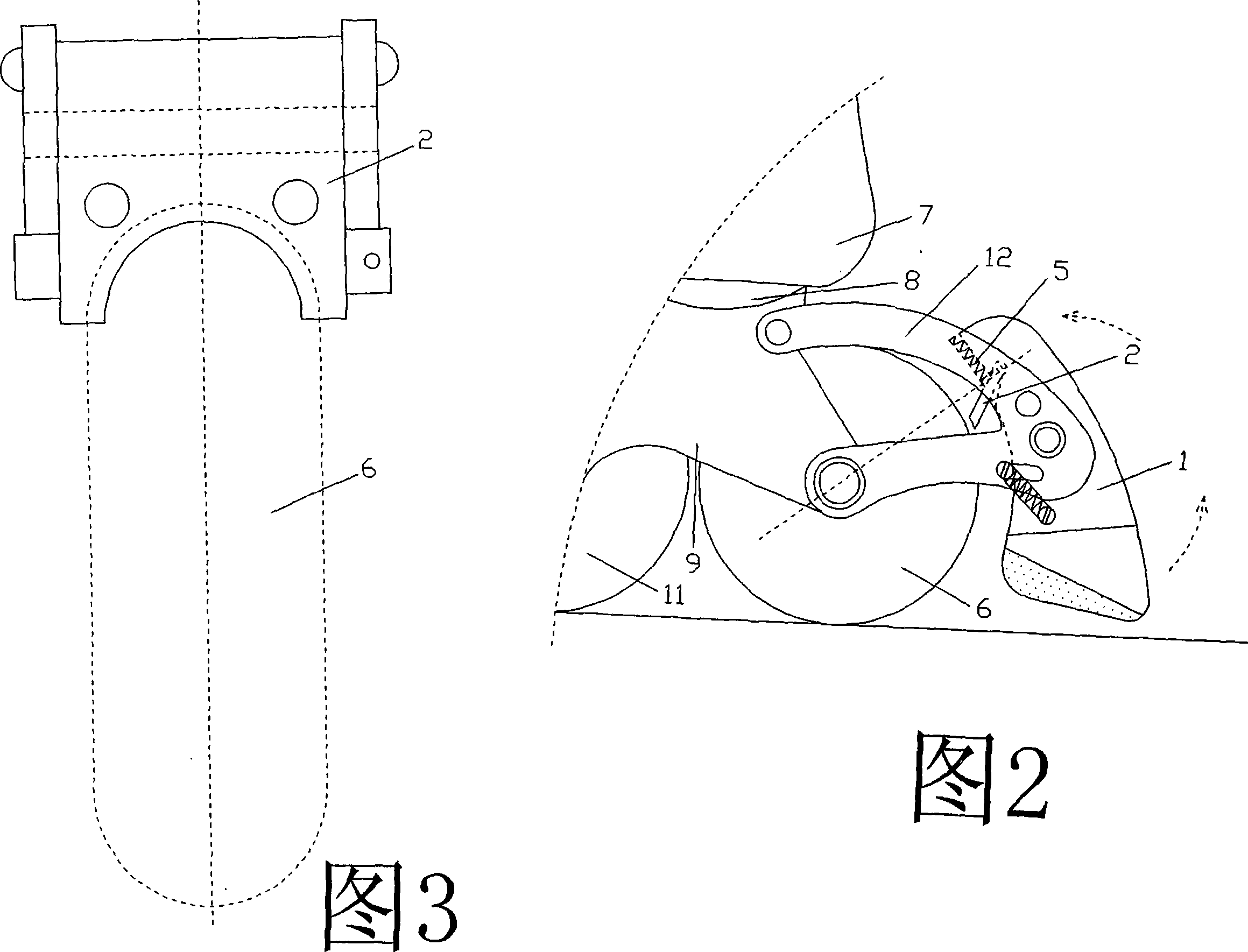 Brake block mechanism for dry skating boot deflection brake