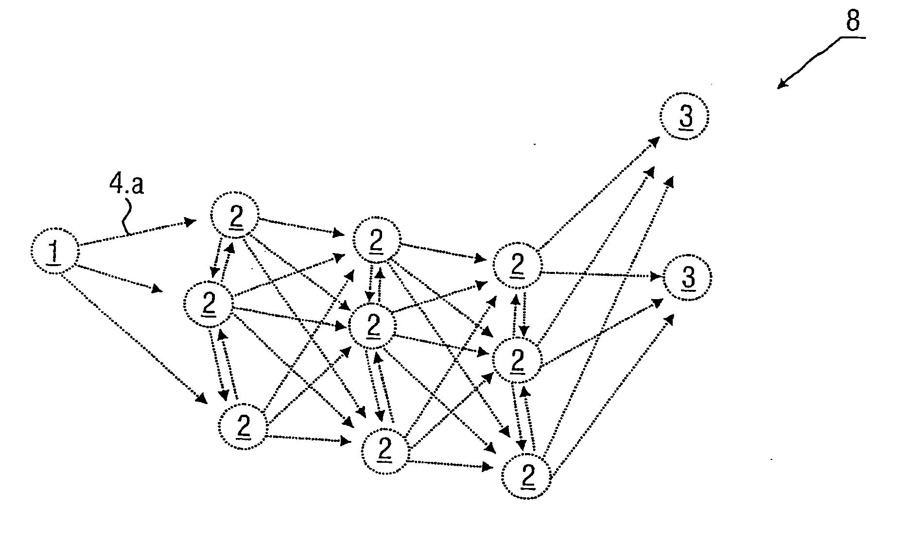 Method for establishing a connection between a service requester (client) and a service provider (server) in a decentralized mobile wireless network
