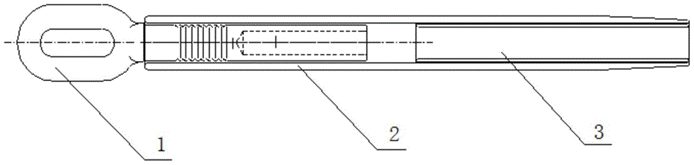 An aluminum alloy core aluminum type wire conductor large steel anchor type strain clamp