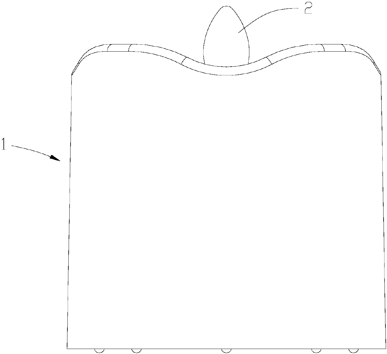 Candlelight simulating device with waterproof function