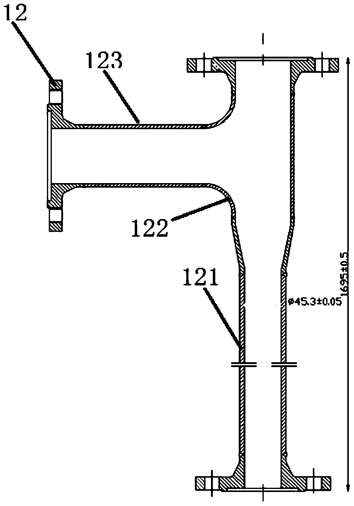 High-power thick rod fuel element simulation device