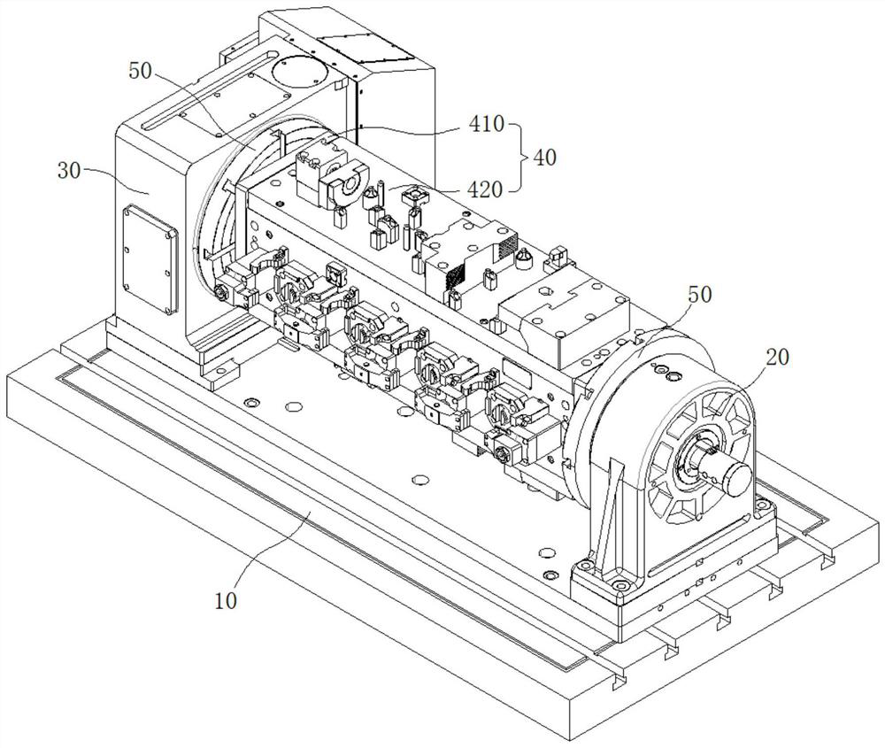 Machining device for control valve body