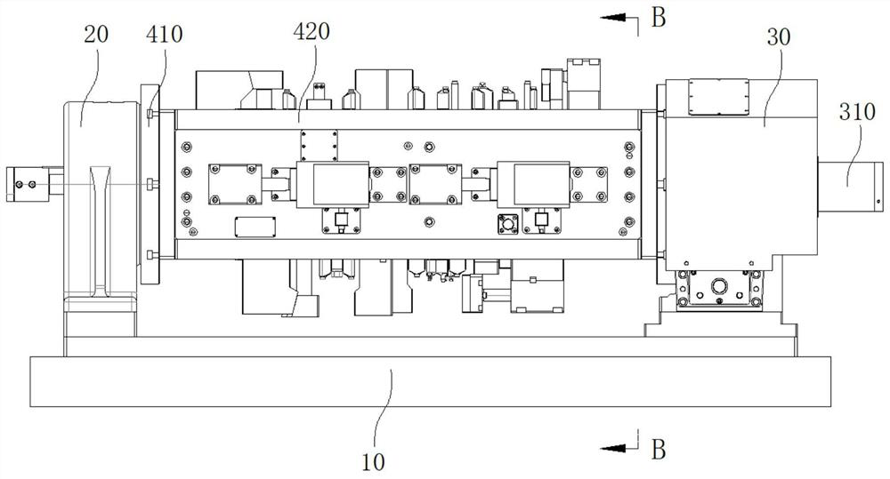 Machining device for control valve body