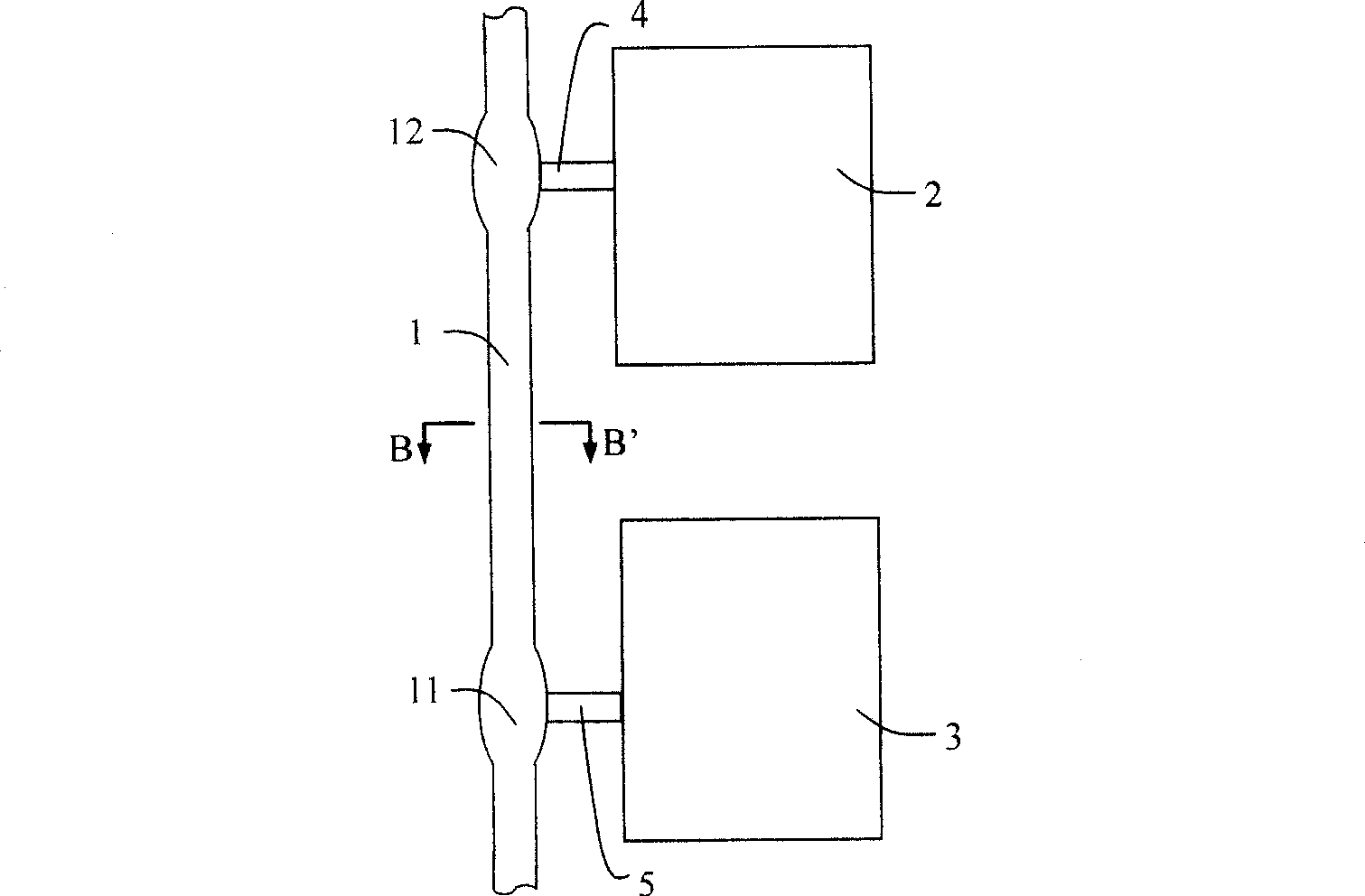 Micro-heating device used in planar optical waveguide thermo-optic devices and manufacture method therefor