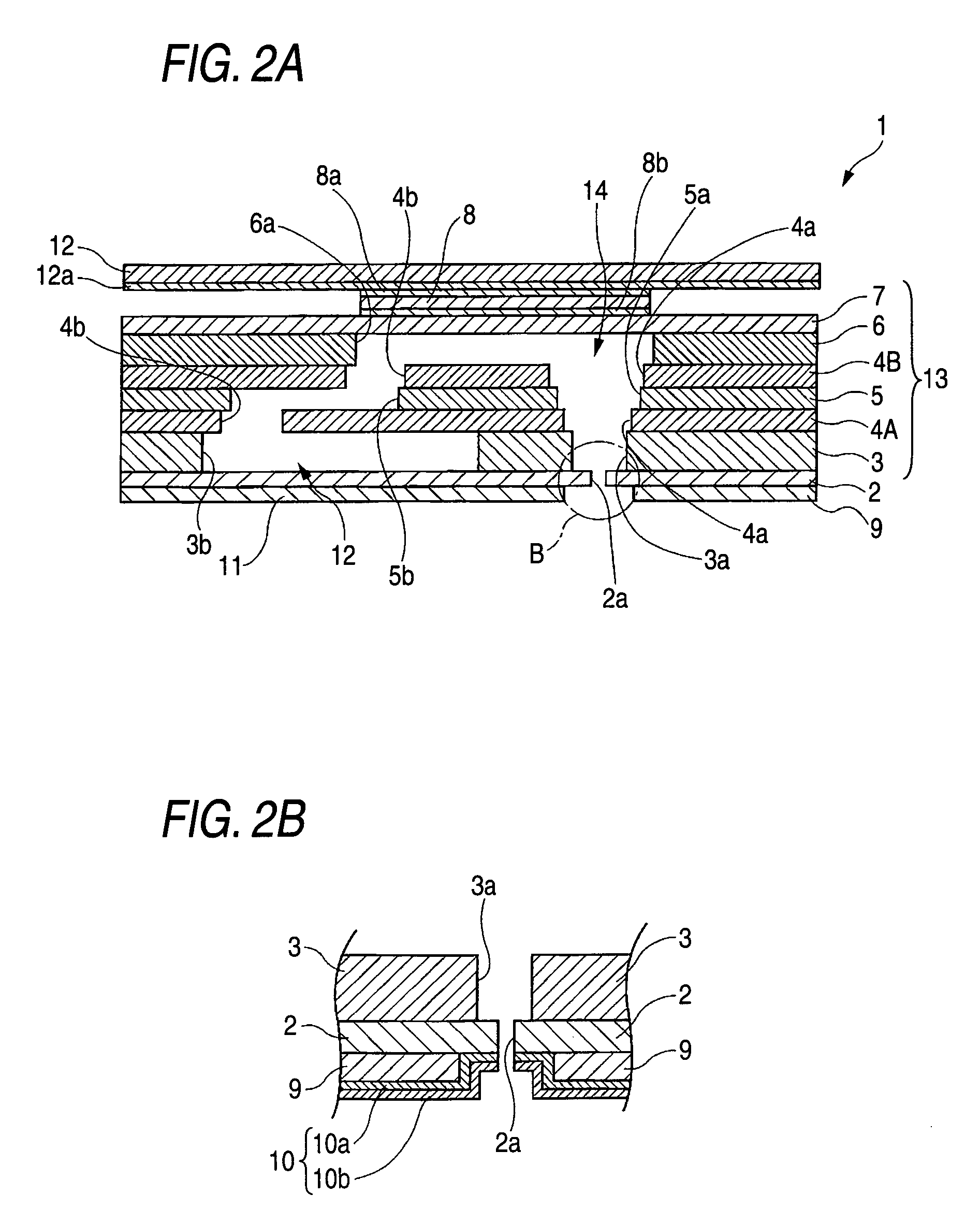 Liquid droplet ejection head, apparatus for ejecting liquid droplet, and method of producing liquid droplet ejection head