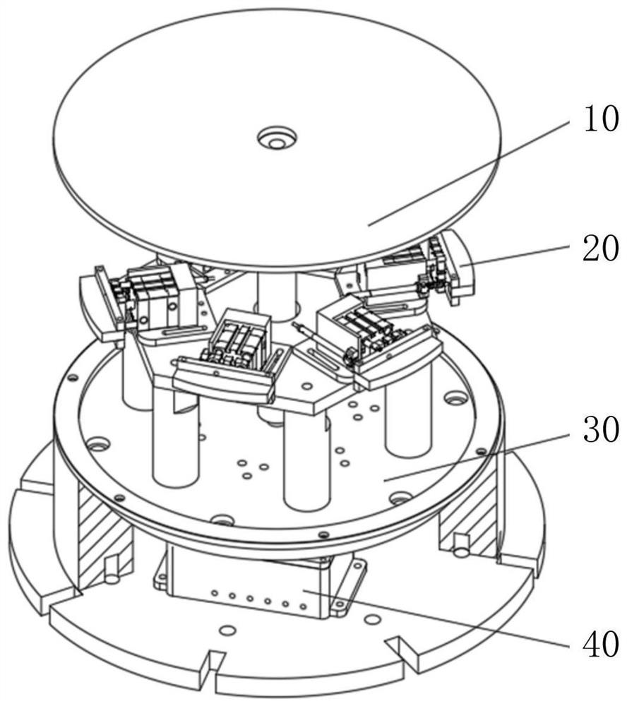 Internal support vibration suppression device and deformation measurement method for thin-walled annular workpiece