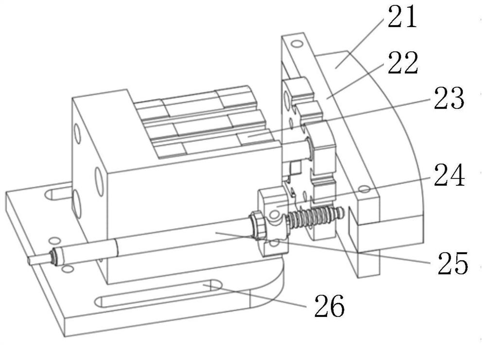 Internal support vibration suppression device and deformation measurement method for thin-walled annular workpiece