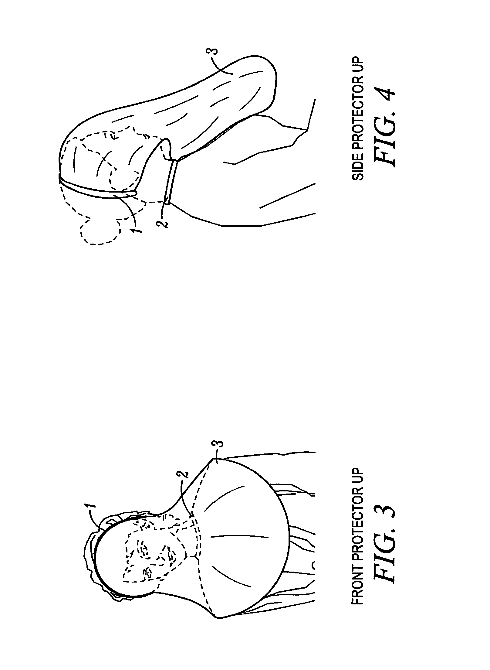 Garment and head protector and methods of use