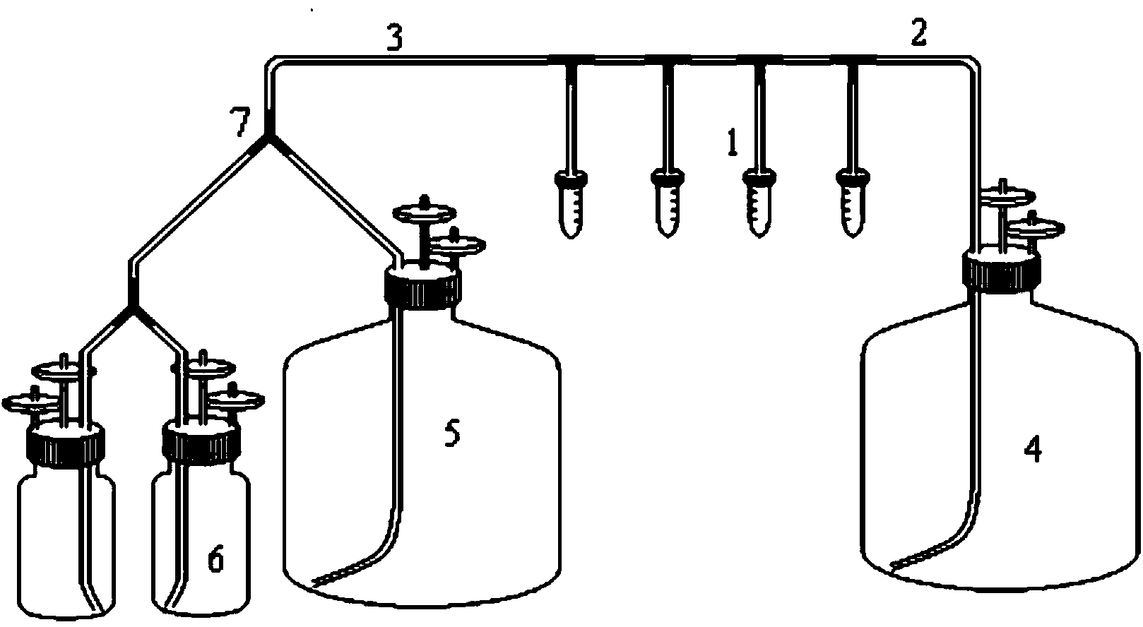 Operation pipe system for cell factory and application thereof