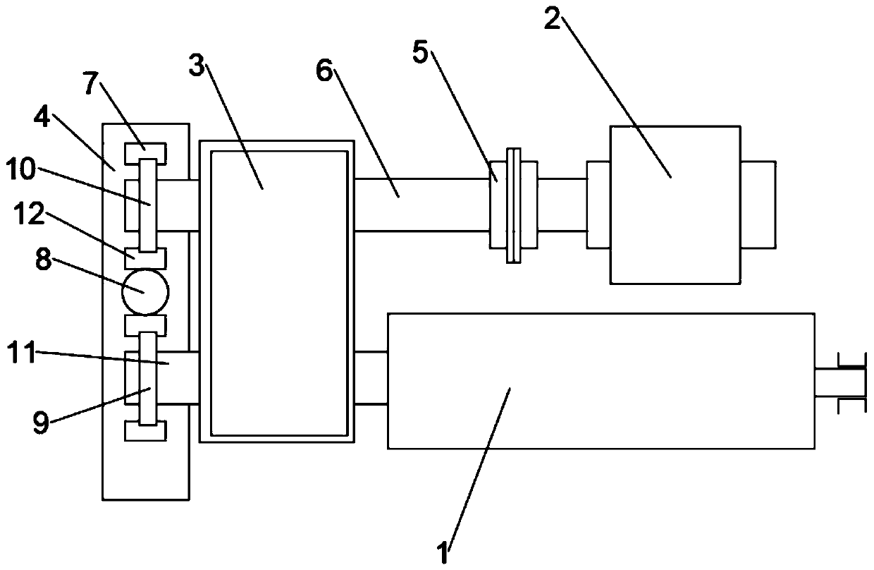 A hoisting mechanism of a hook bridge crane