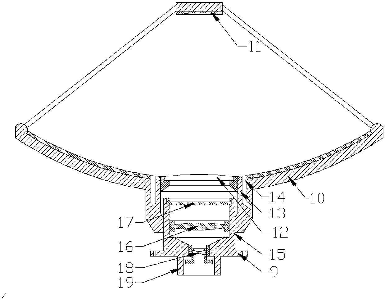 Concentrating solar water heater